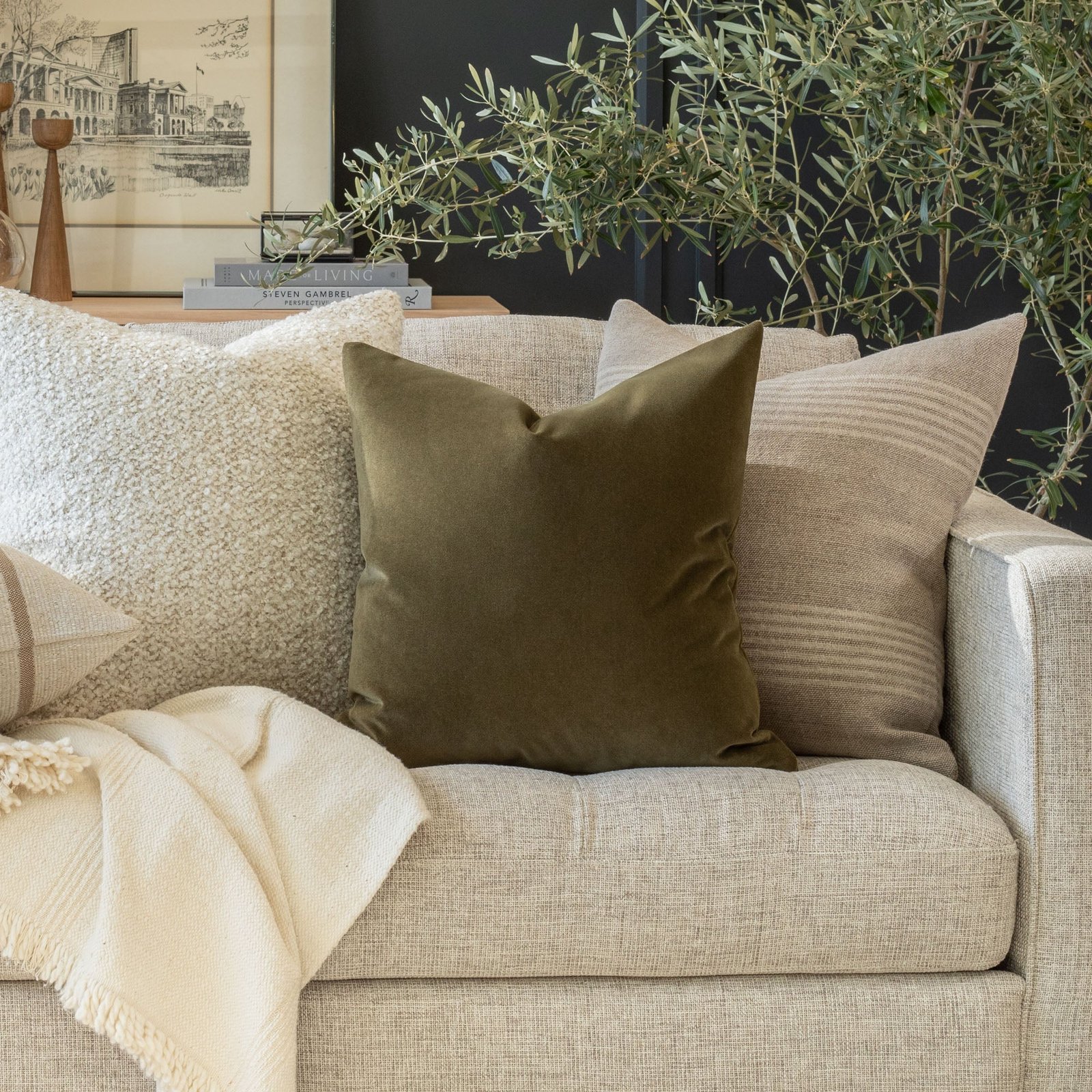 valentina velvet 20x20 pillow, balsam valentina velvet 20x20 pillow, balsam